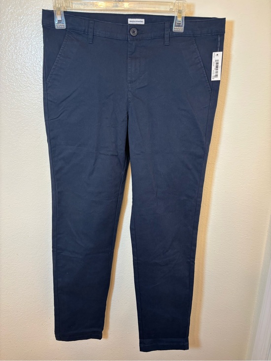 Amazon Essentials Pants - Amazon Essentials Navy Blue Chino dress Pants
